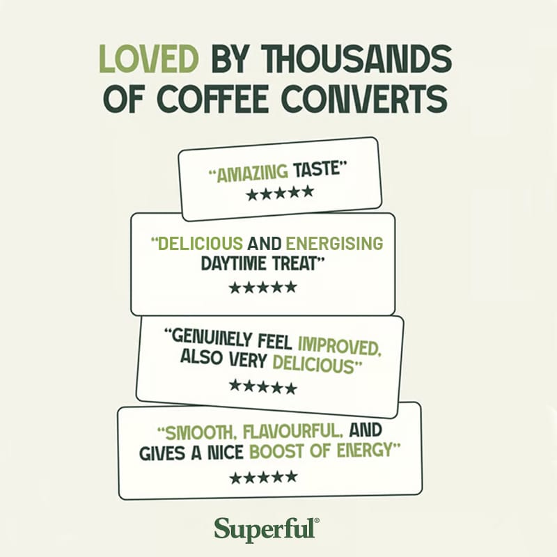 Superful Caramel Matcha | Matcha Energy Powder UK